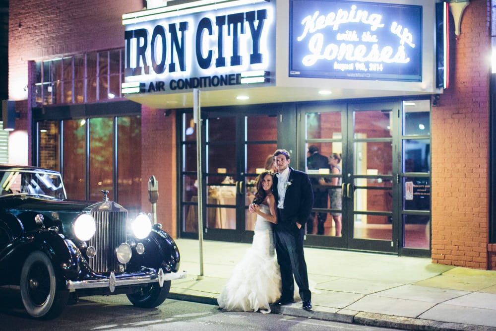 Bride and Groom Iron City