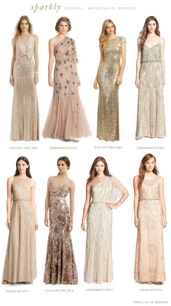 Deer Pearl Flowers, Sequin Dresses, Glitter and Glam Weddings