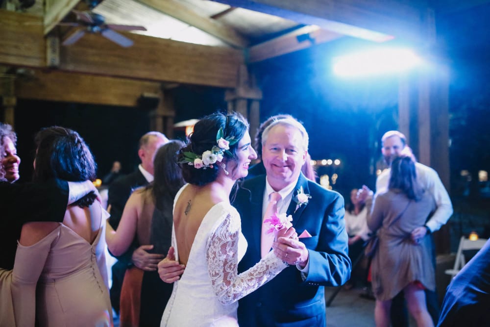 Dancing Aldridge Gardens wedding