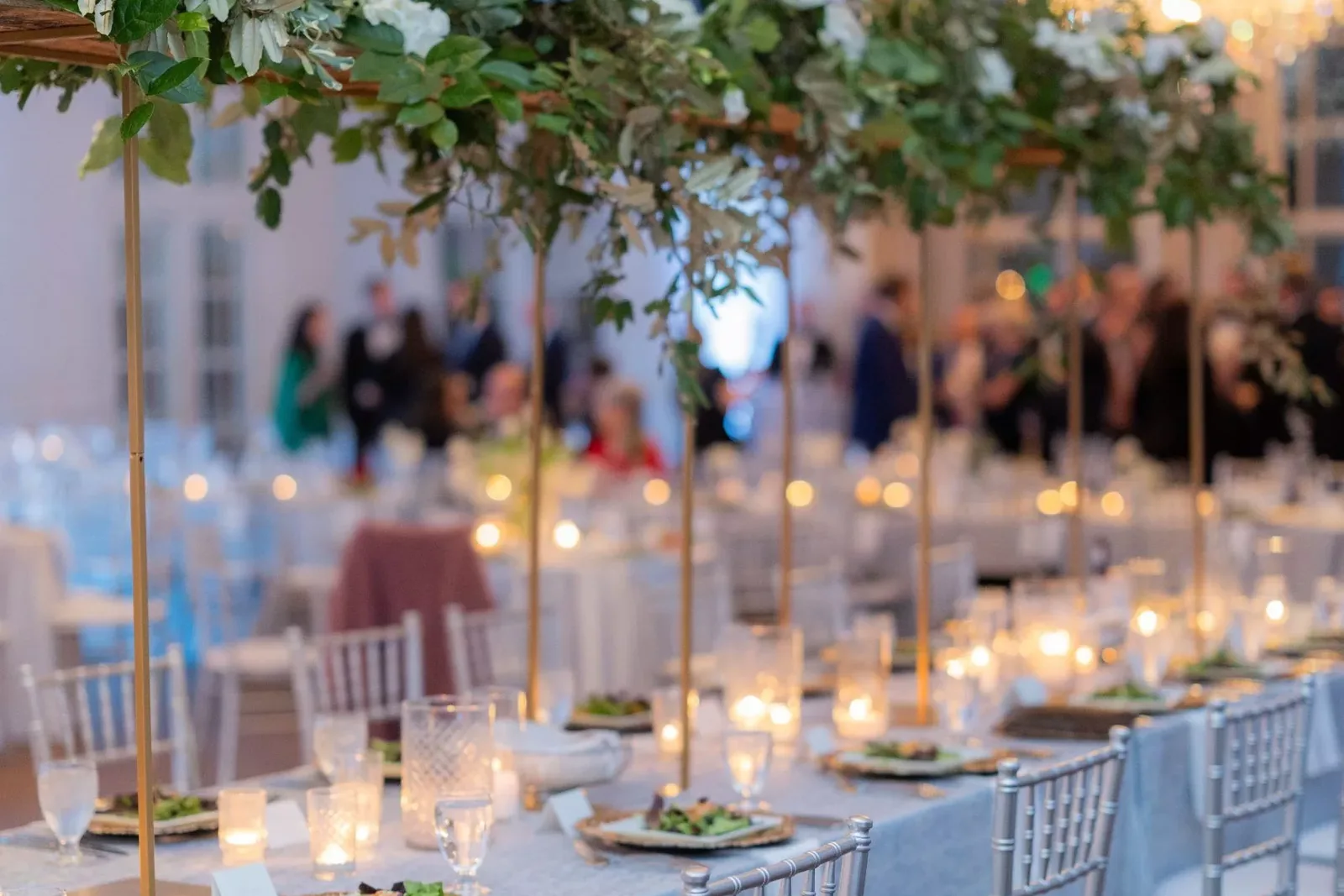 A fully dressed reception by Decor to Adore